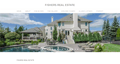 Desktop Screenshot of fishersrealestate.com